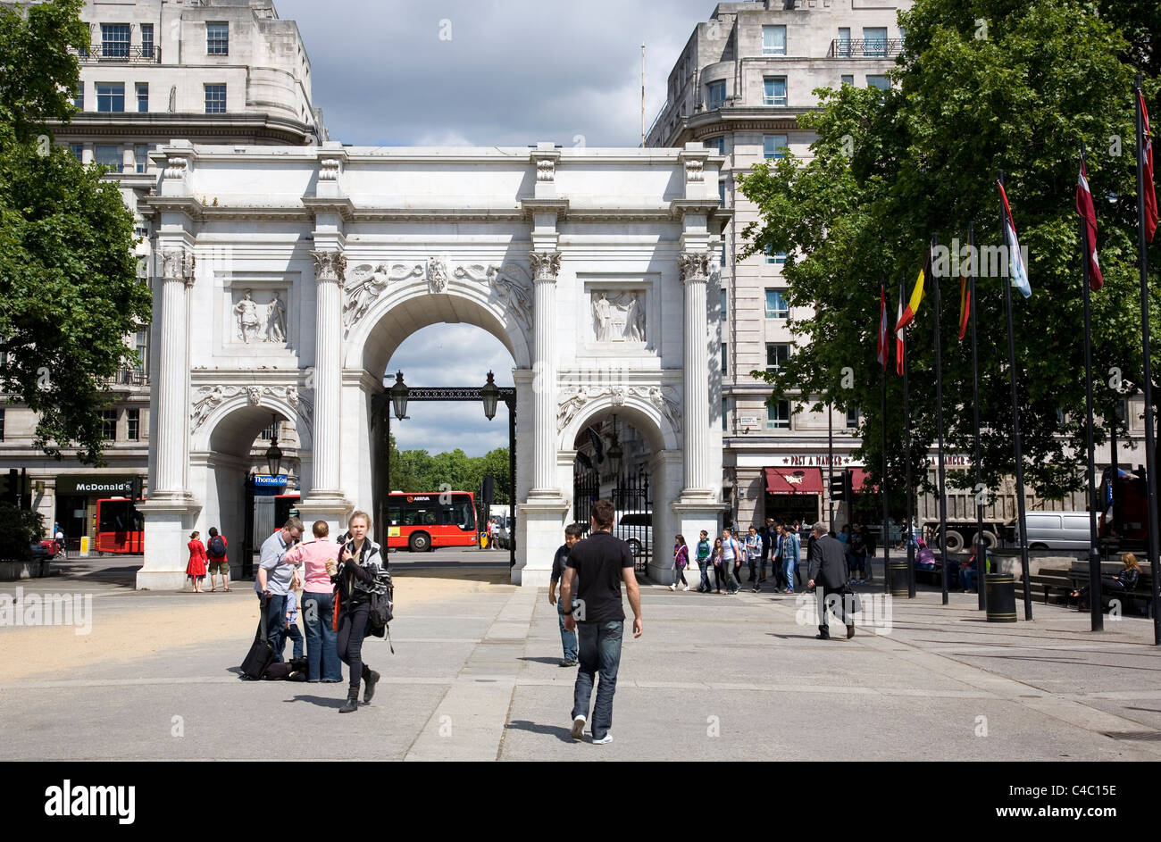 Marble Arch a Londra Foto Stock