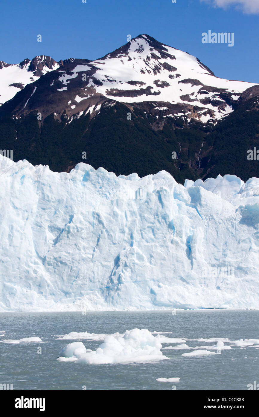 Perito Moreno Glaciar, Patagonia Argentina Foto Stock