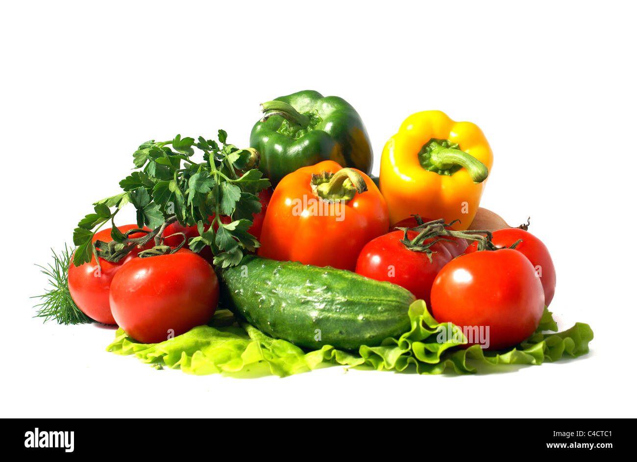 Ortaggi freschi Foto Stock