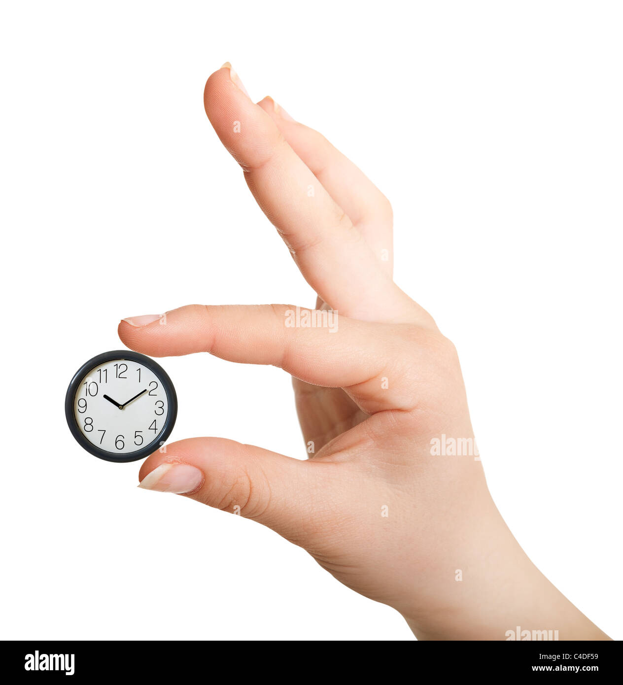 tempo di clock di Palma Foto Stock