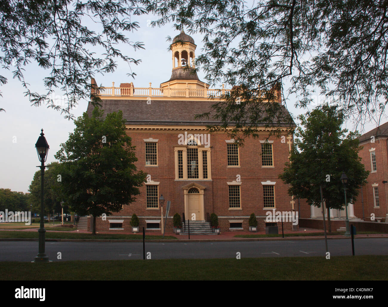 Stato storico House, Dover Delaware Foto Stock