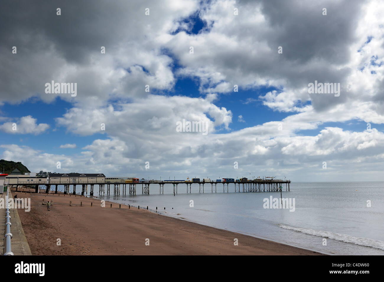 Teignmouth pier Devon England Regno Unito Foto Stock