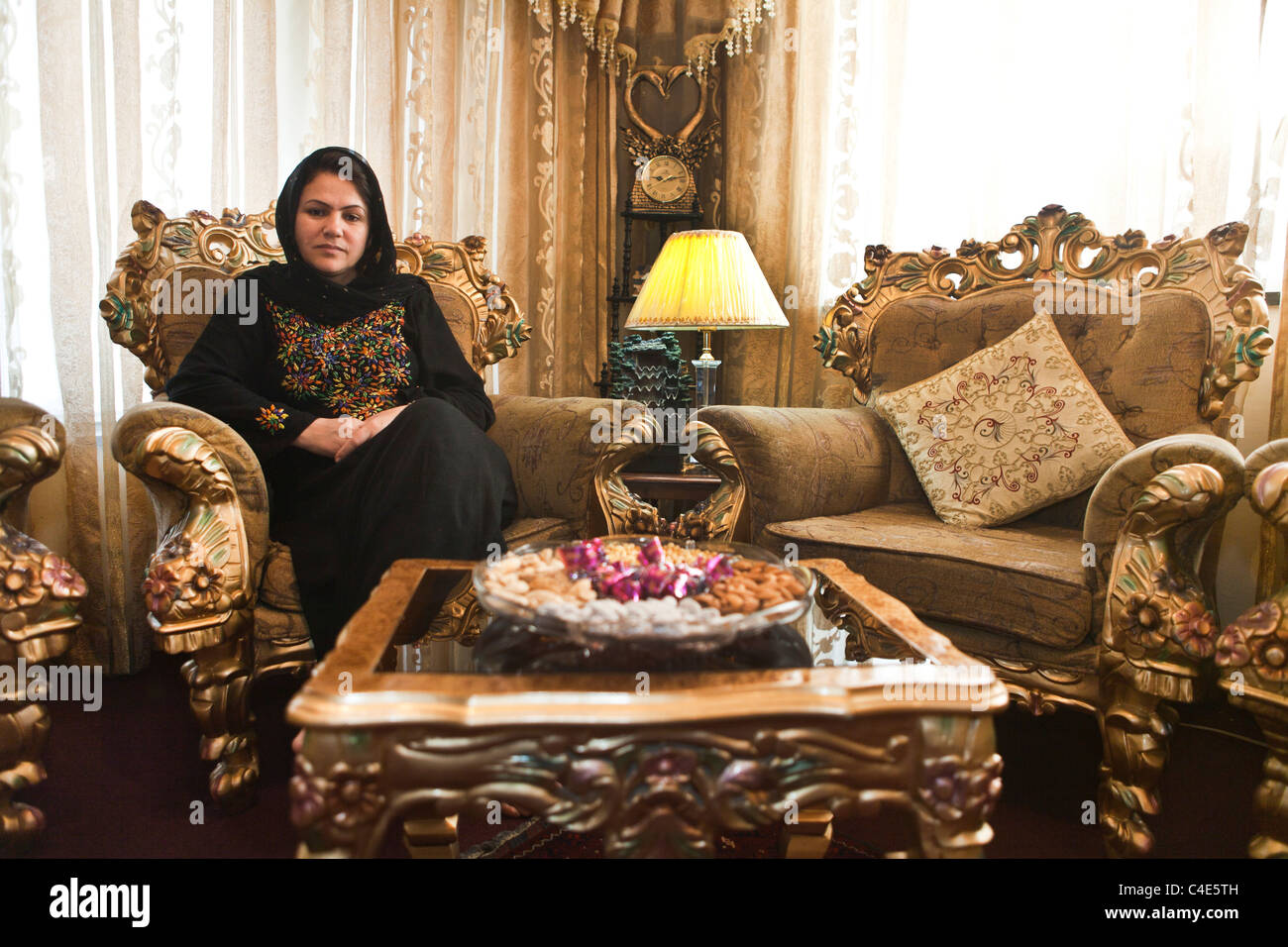 Fawzia Koofi, membro del parlamento in Afghanistan Foto Stock