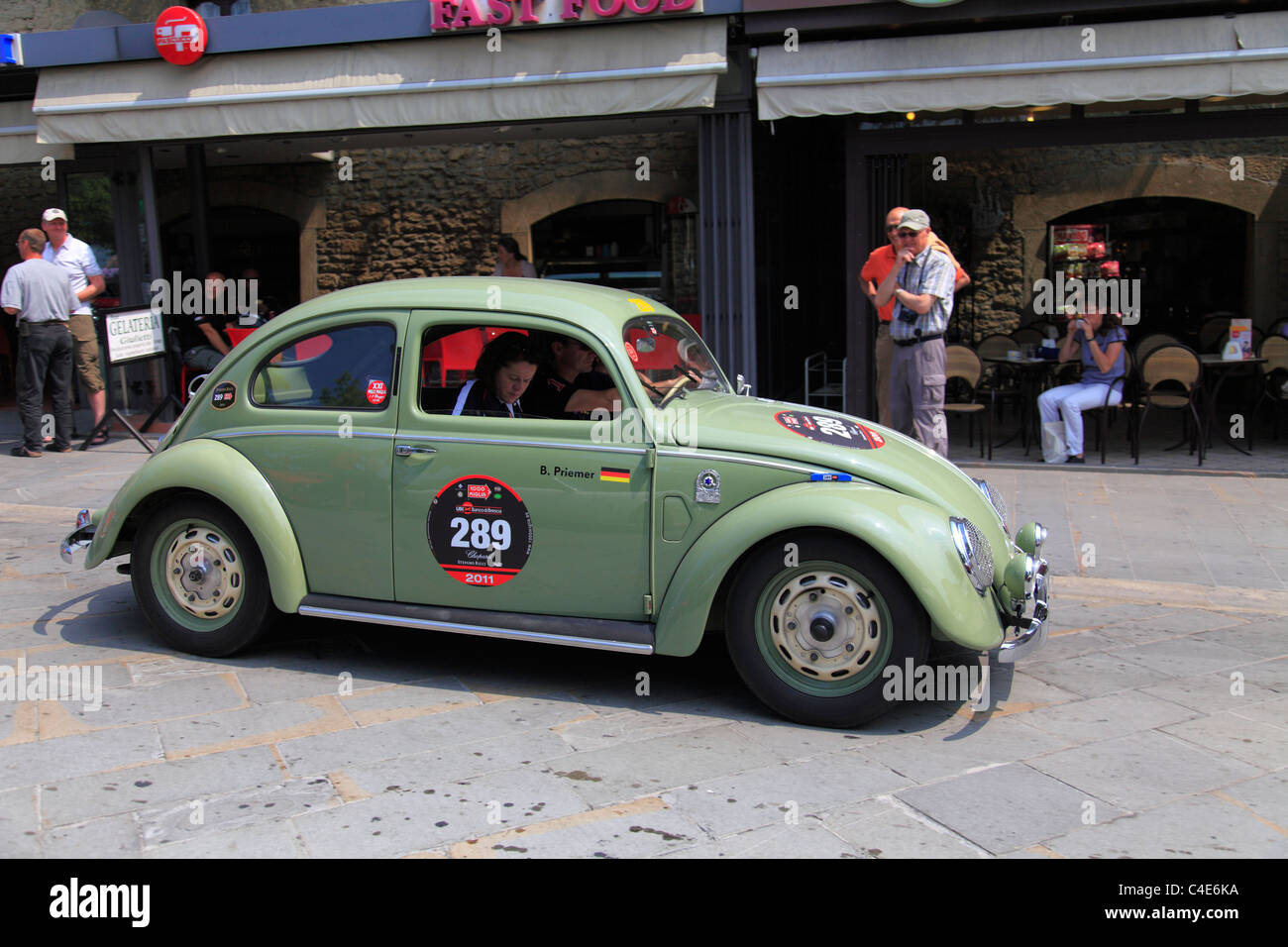 Mille Miglia 2011, volkswagen 1/11 1951 Foto Stock