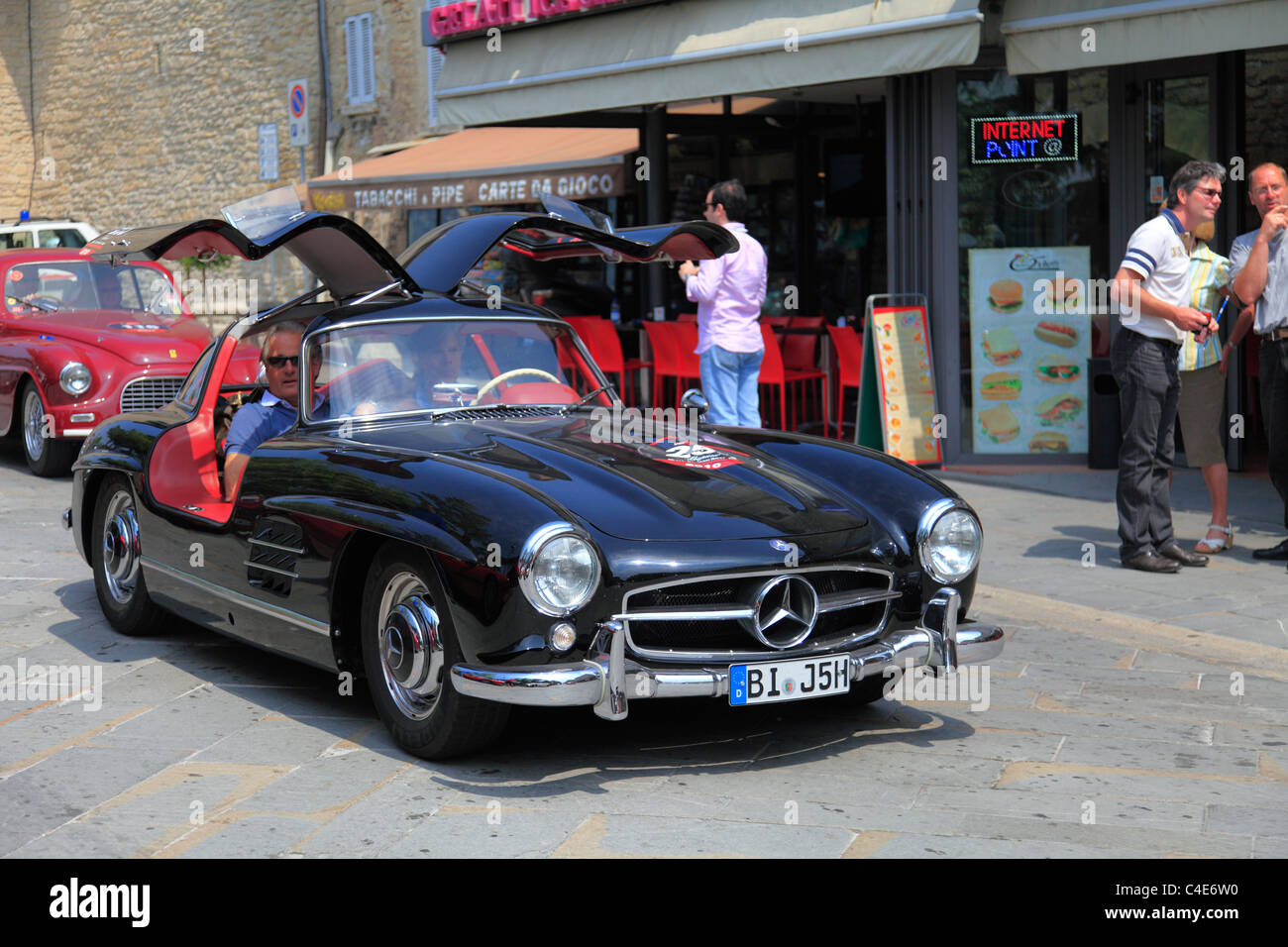 Mille Miglia 2011, Mercedes Benz 300 SL W198-i 1955 Foto Stock