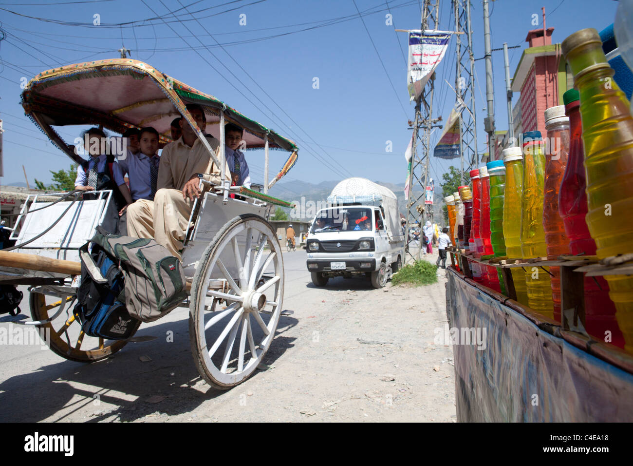 Abbottabad, Pakistan, città dove Osama bin Laden è stato ucciso Foto Stock