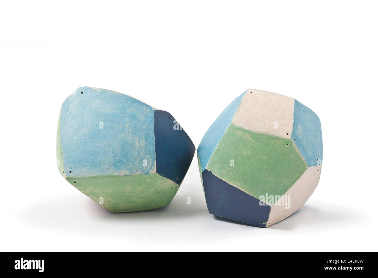 Sculture moderne da Jacques gallone, ceramista. Sculture modernes du céramiste Jacques gallone. Foto Stock