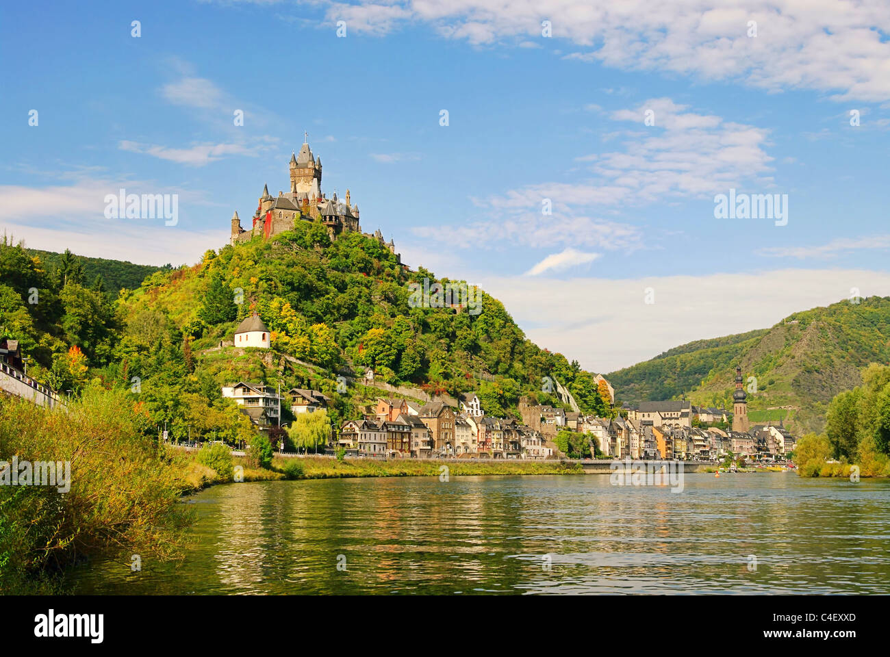 Cochem Reichsburg - Castello di Cochem 16 Foto Stock