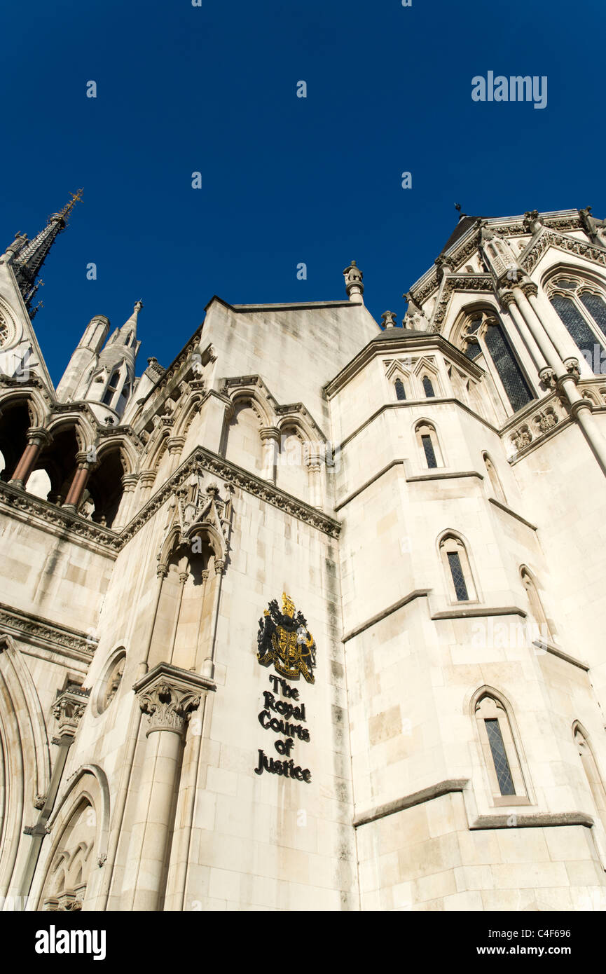 Alta Corte di giustizia di Londra, Regno Unito Foto Stock