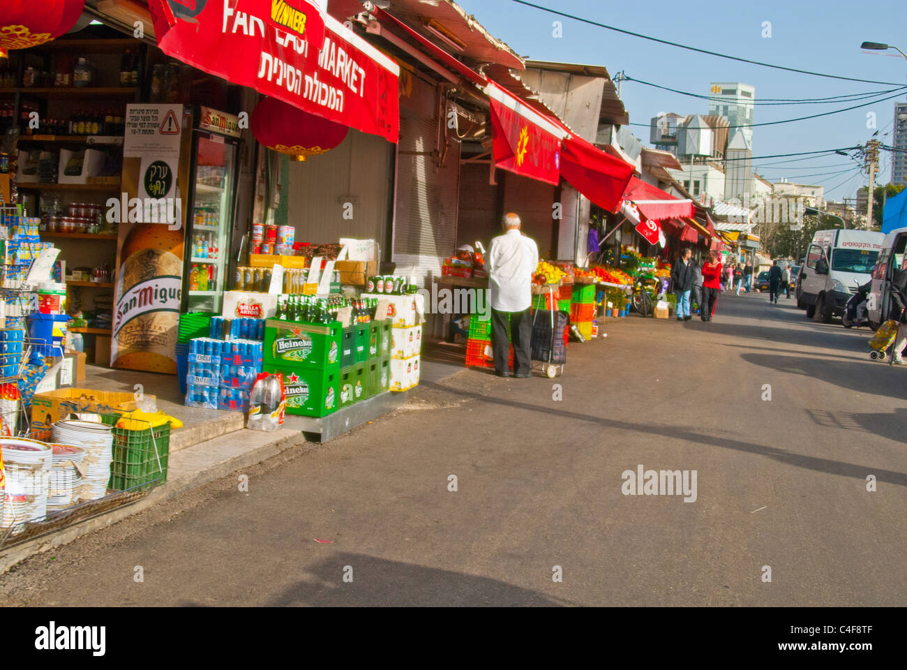 Tel Aviv, scena della vita Foto Stock