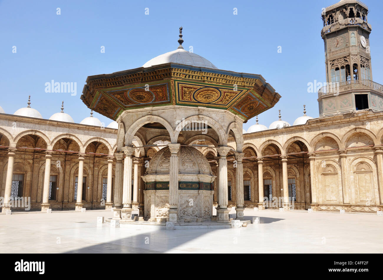 Moschea a Damasco in Siria Foto Stock