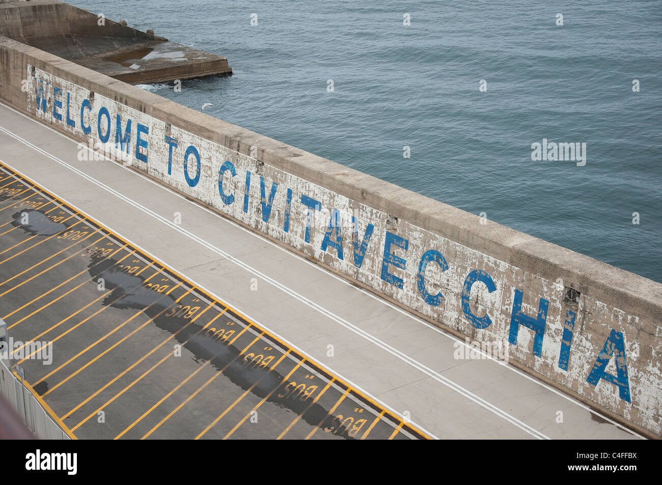 Civitavecchia, Italia Foto Stock