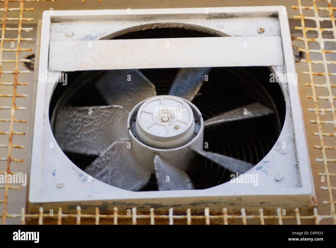 Ventilatore industriale Foto Stock