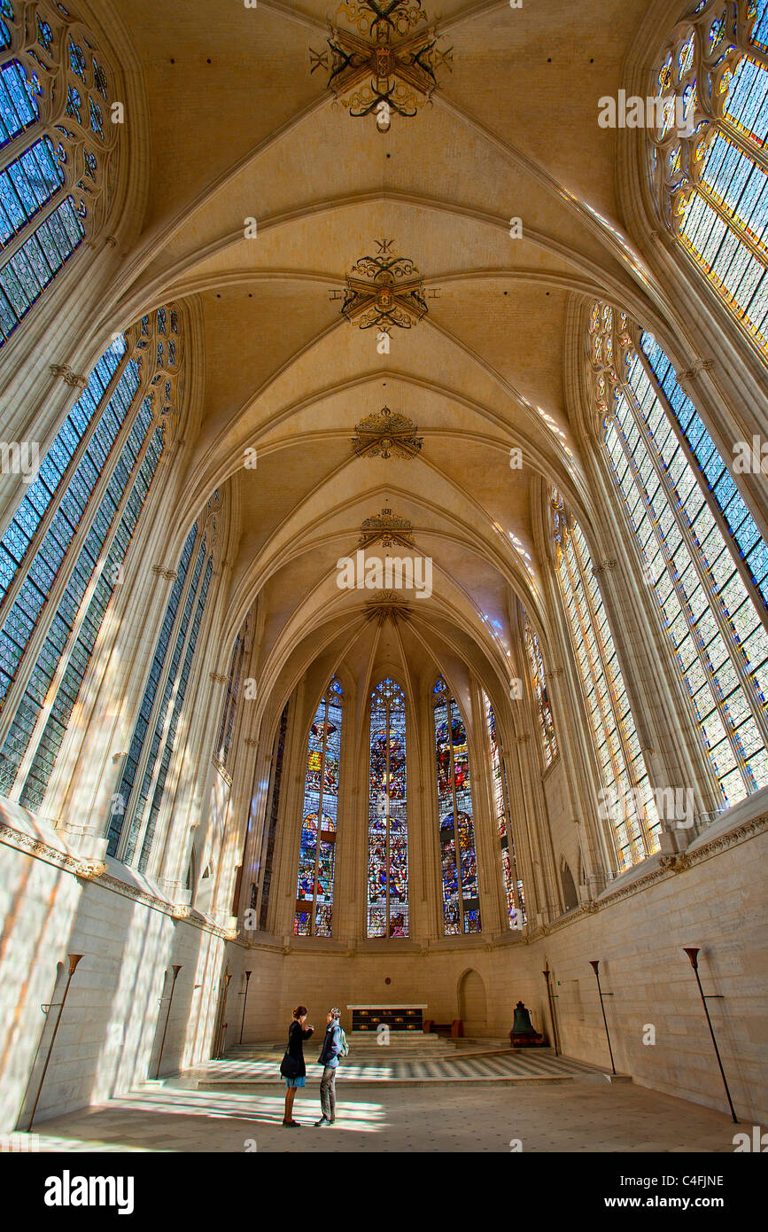 L'Europa, Francia, Vincennes, Chateau de Vincennes, la Sainte Chapelle Foto Stock