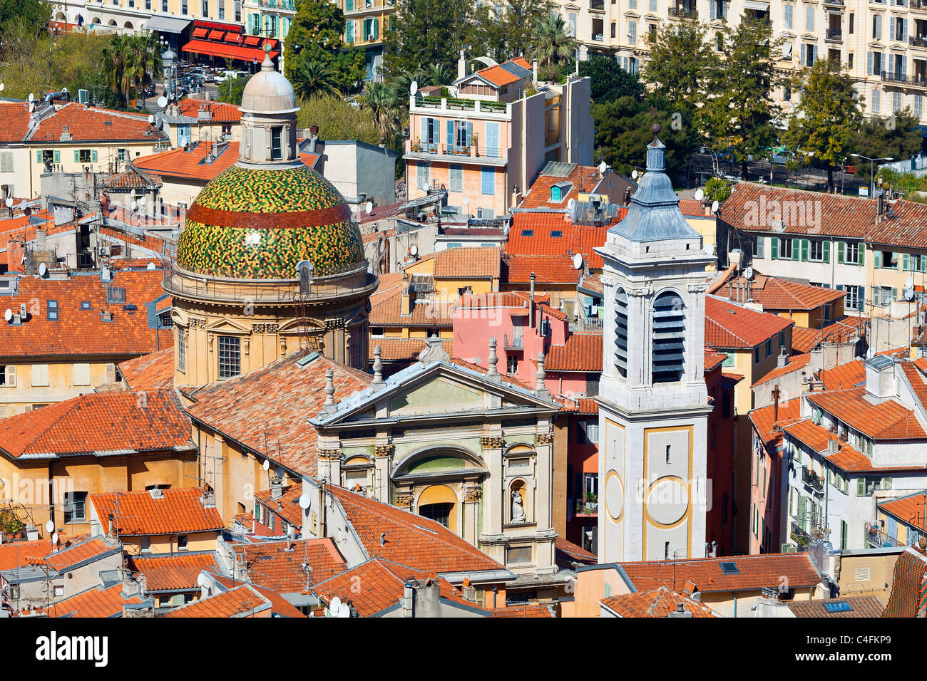 L'Europa, Francia, Alpes-Maritimes (06), la città vecchia di Nizza, Cattedrale Sainte Reparate Foto Stock