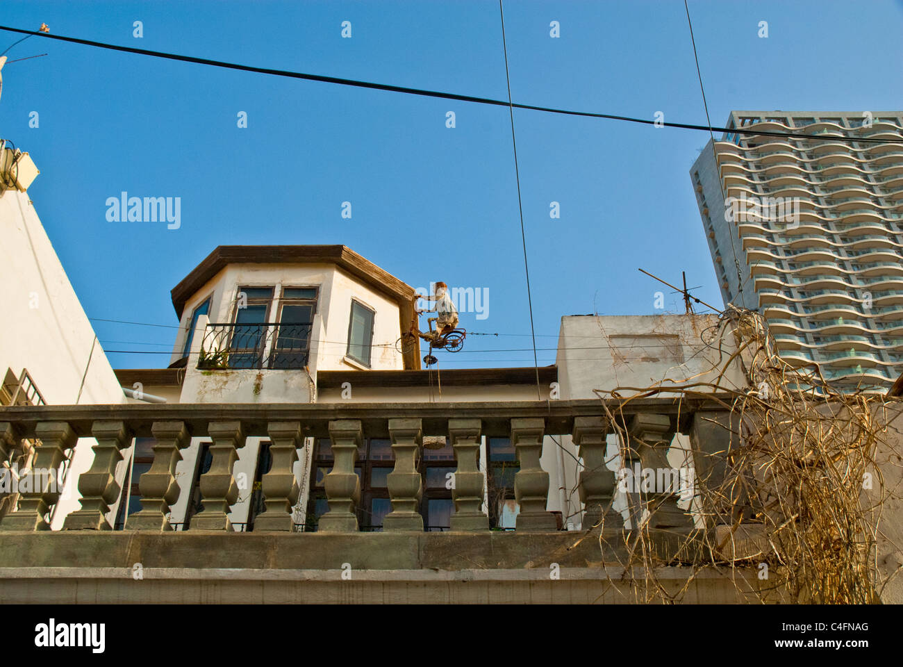 Tel Aviv, scena della vita Foto Stock