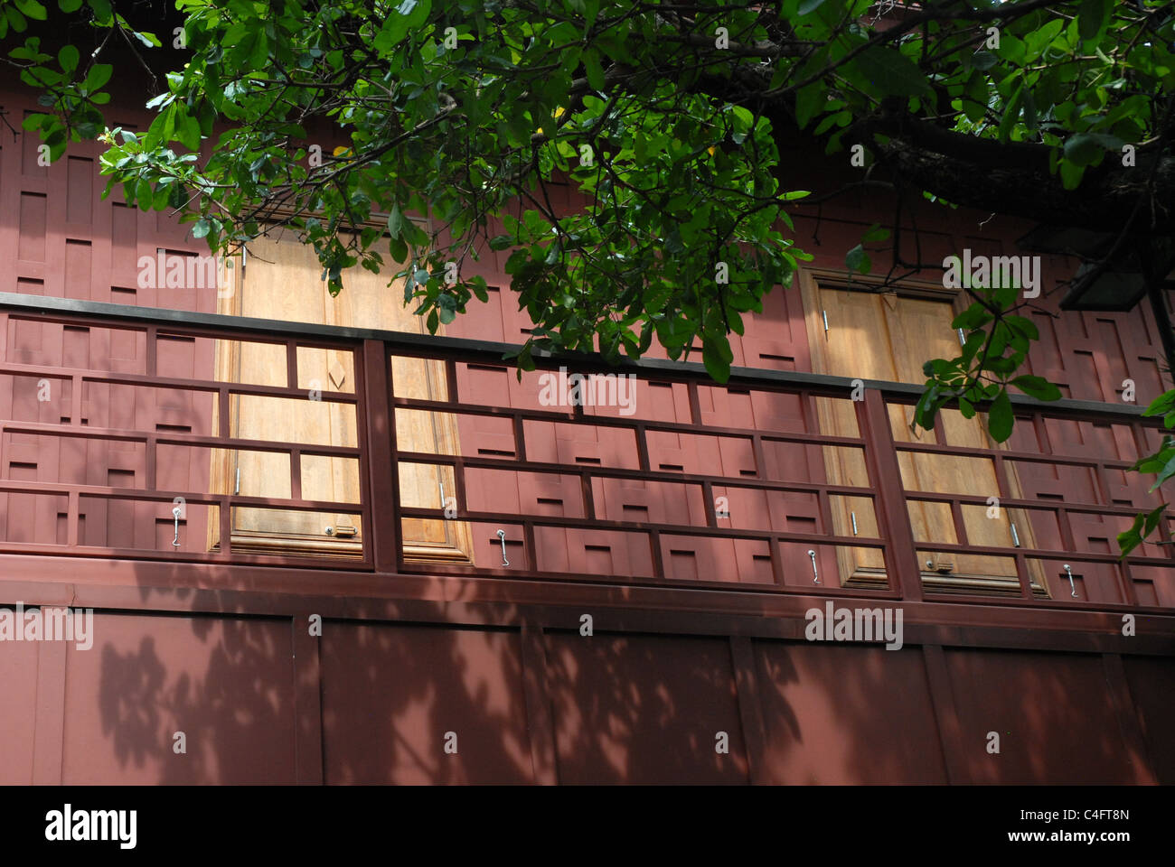 La Jim Thompson House, Bangkok, Thailandia. Foto Stock