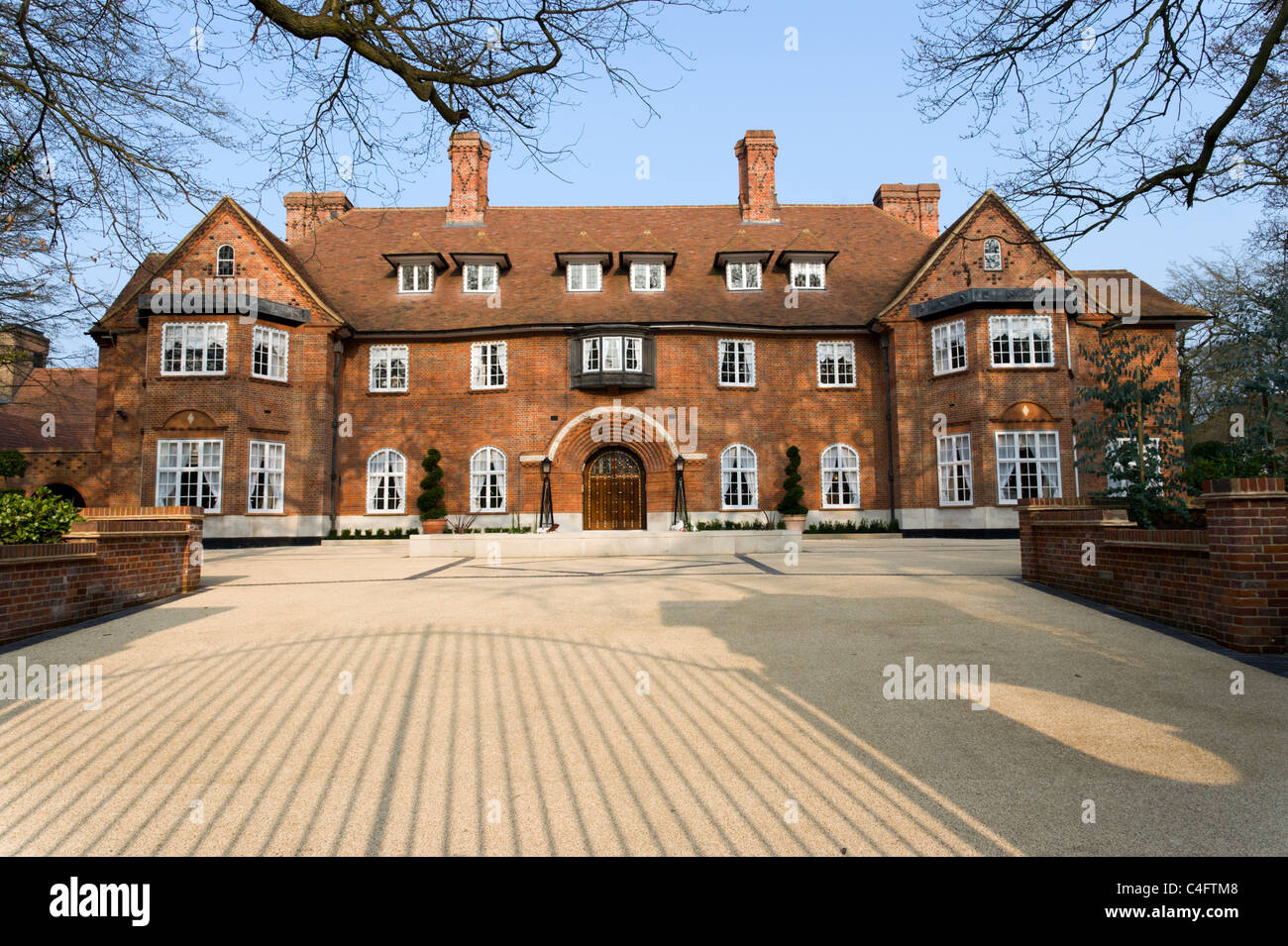 Heath Hall sui Vescovi Avenue, London, England, Regno Unito Foto Stock