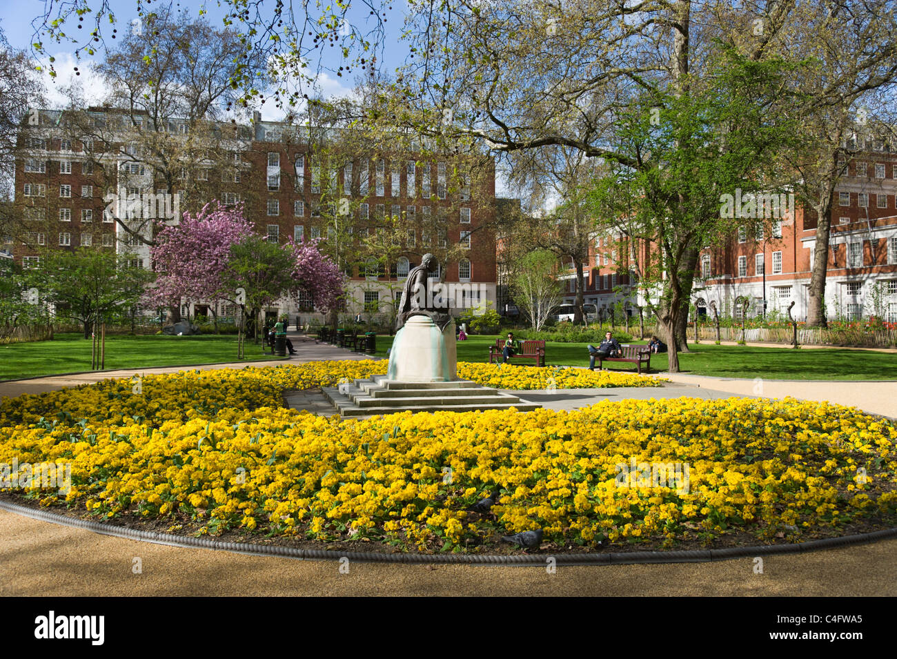 Tavistock Square, London, England, Regno Unito Foto Stock