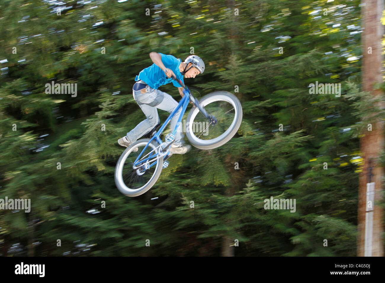 Crankworx mountain bike festival 2010 in Whistler British Columbia Foto Stock