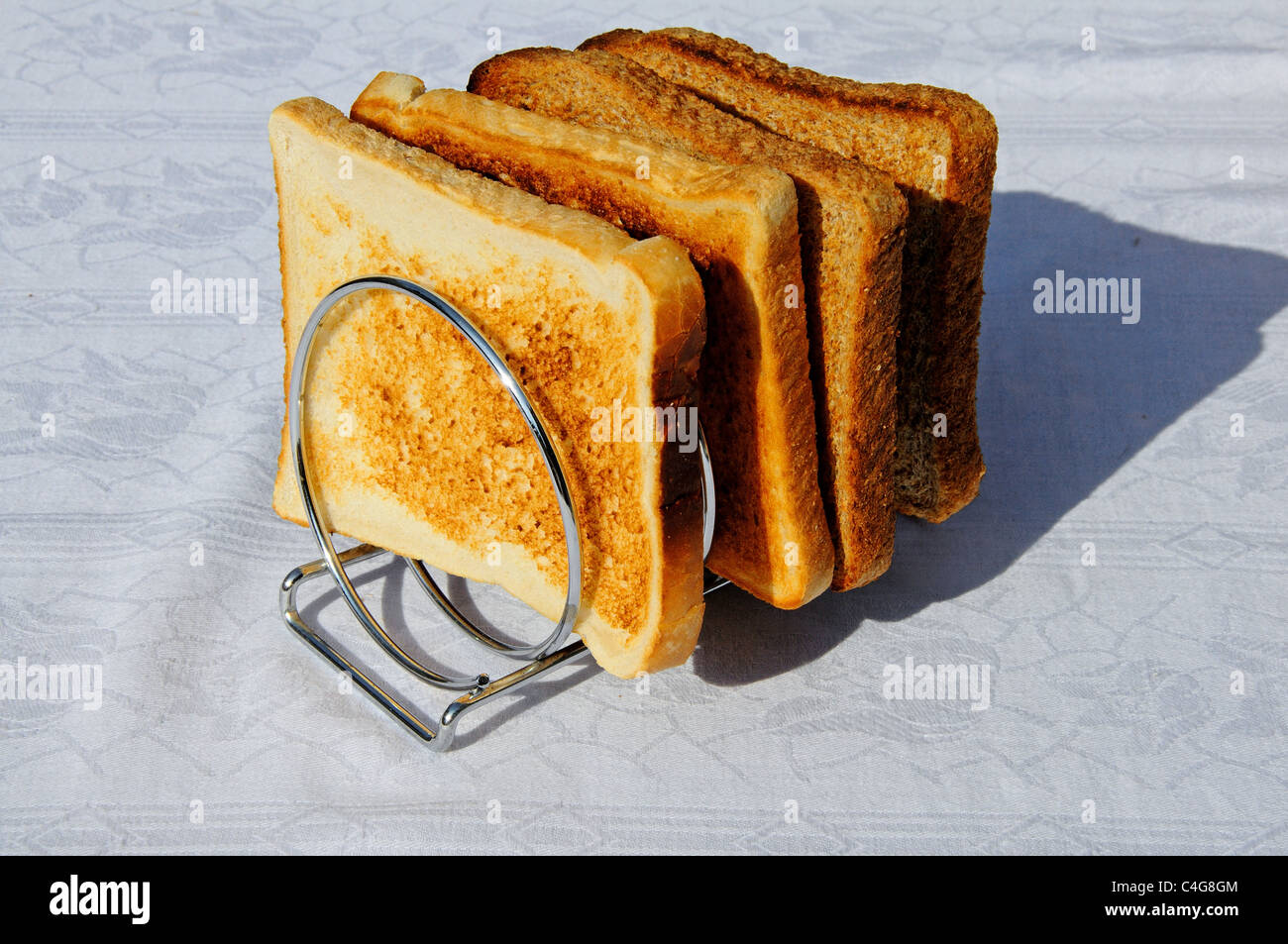 Porta Toast In Acciaio Inox - 2 Pezzi Con 8 Scomparti - Griglia Per Pane Tostato - Per Tostapane, Friggitrice Ad Aria