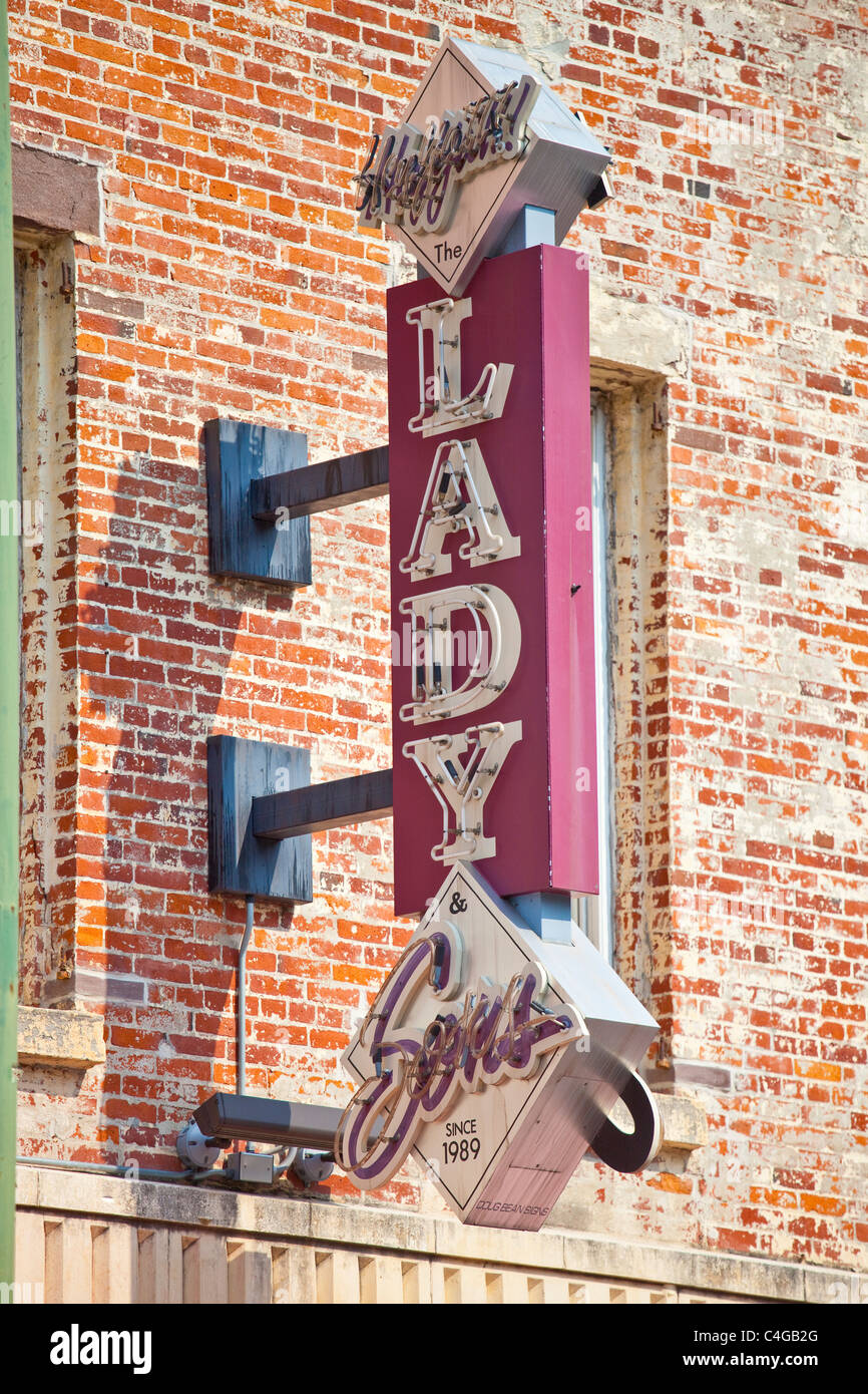 Paula Deen è la signora e figli ristorante - Savannah, Georgia Foto Stock