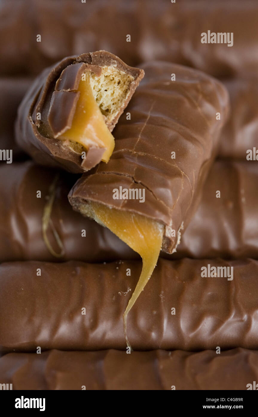 Cioccolato Twix candy bar. Foto Stock