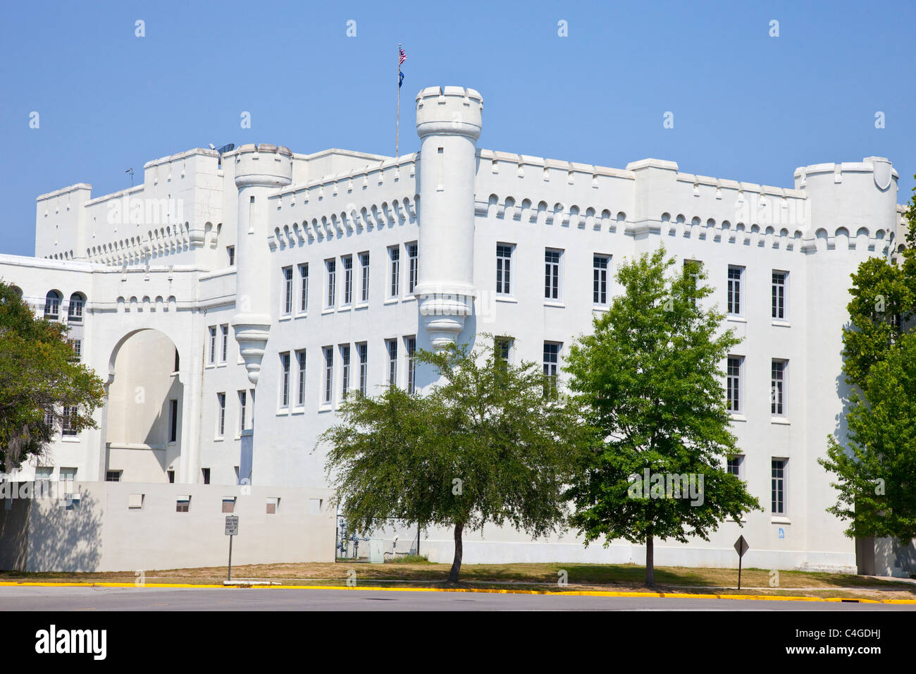 La Cittadella - Il Collegio Militare della Carolina del Sud, Charleston, Carolina del Sud Foto Stock