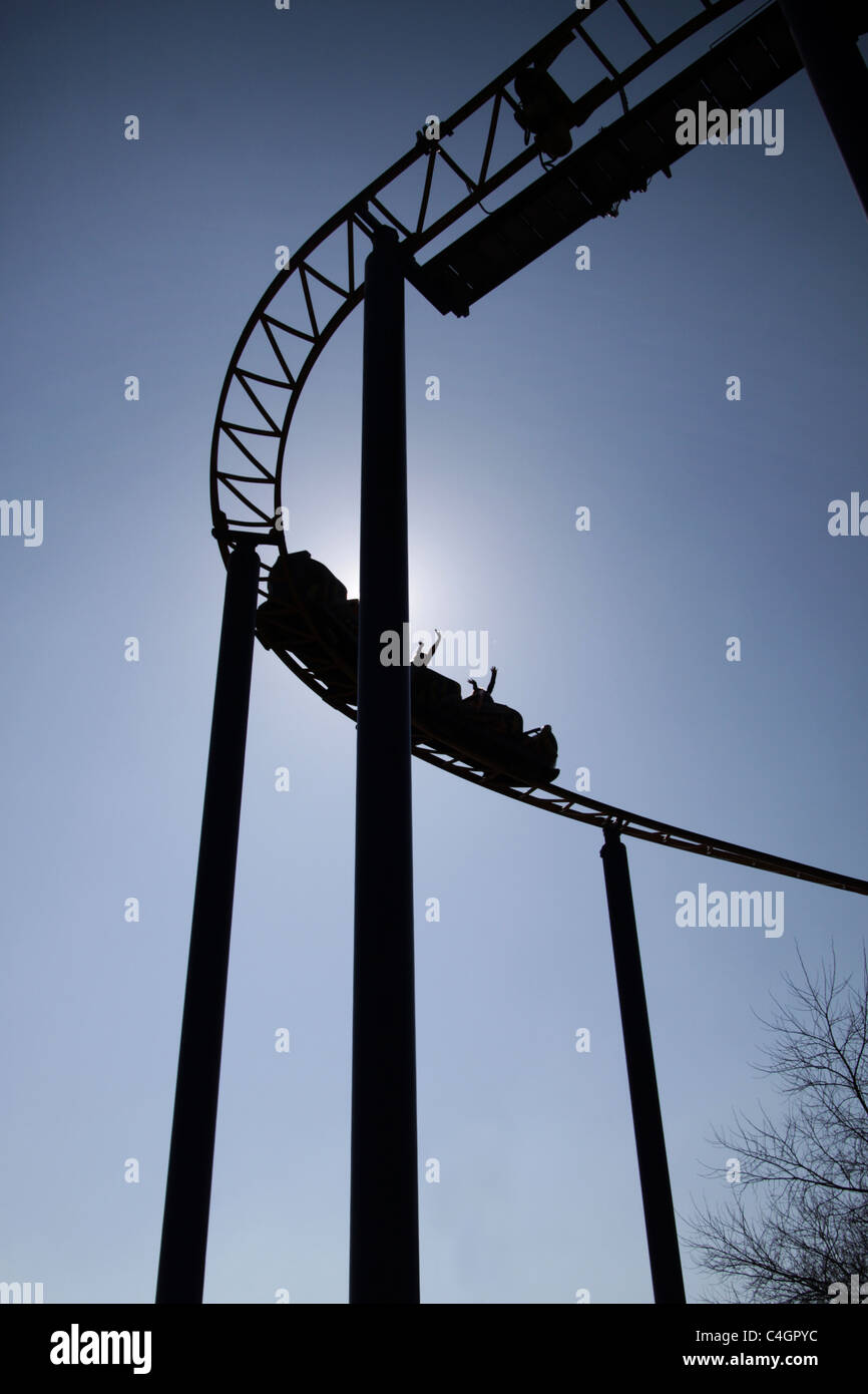 Rollercoaster Foto Stock