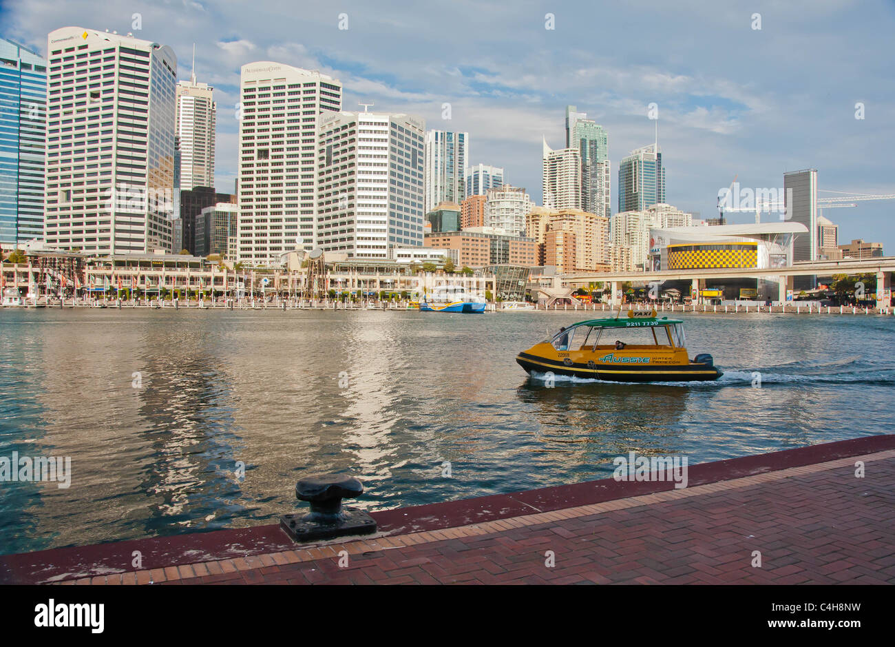Skyline e paesaggio urbano a Sydney in Australia Foto Stock