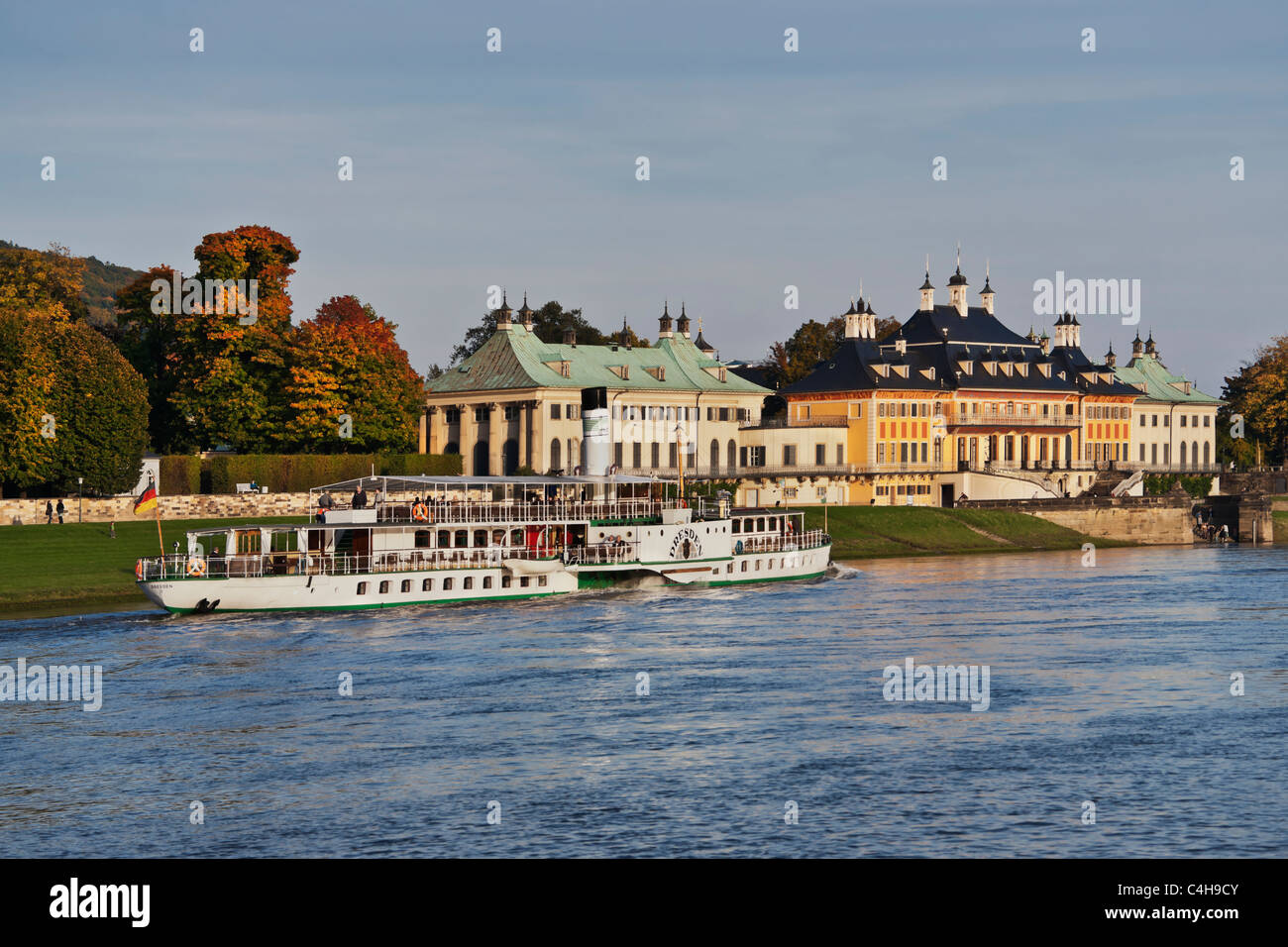 Schloss Pillnitz, Dresda | Il castello di Pillnitz, Dresden Foto Stock