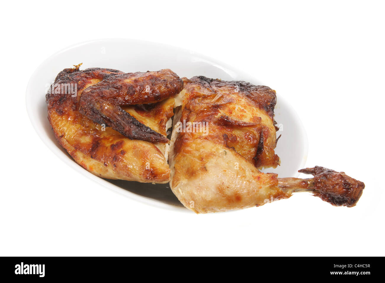 Pollo arrosto Foto Stock