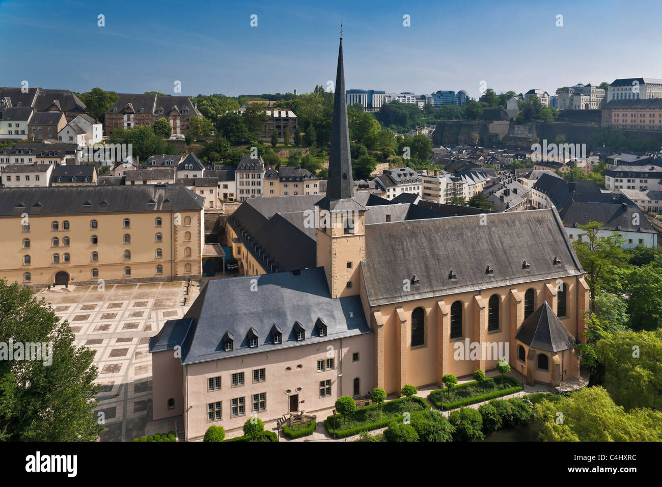 Johanneskirche Lussemburgo | chiesa San Giovanni, Lussemburgo Foto Stock