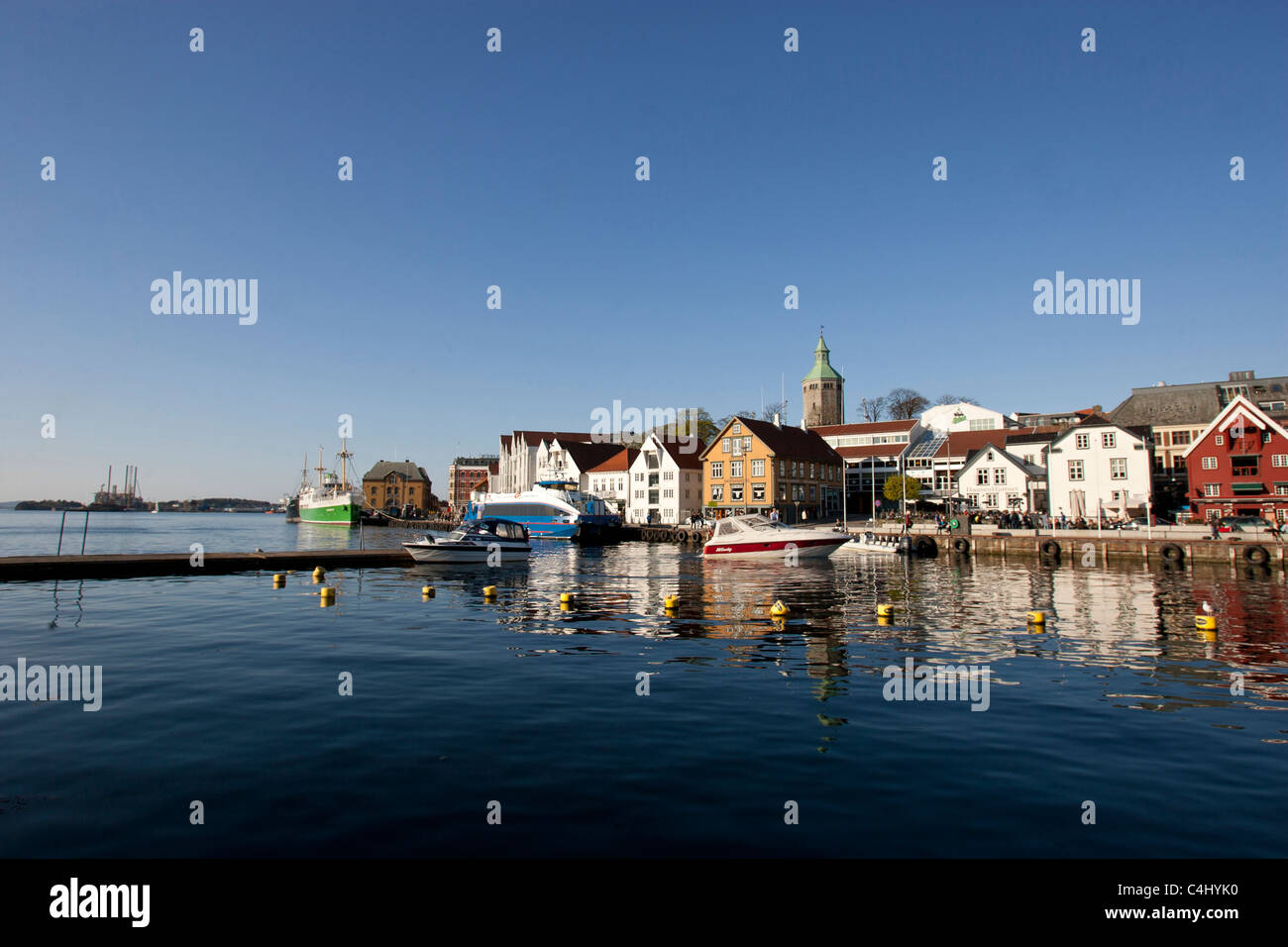 In Norvegia, Stavanger, città Foto Stock