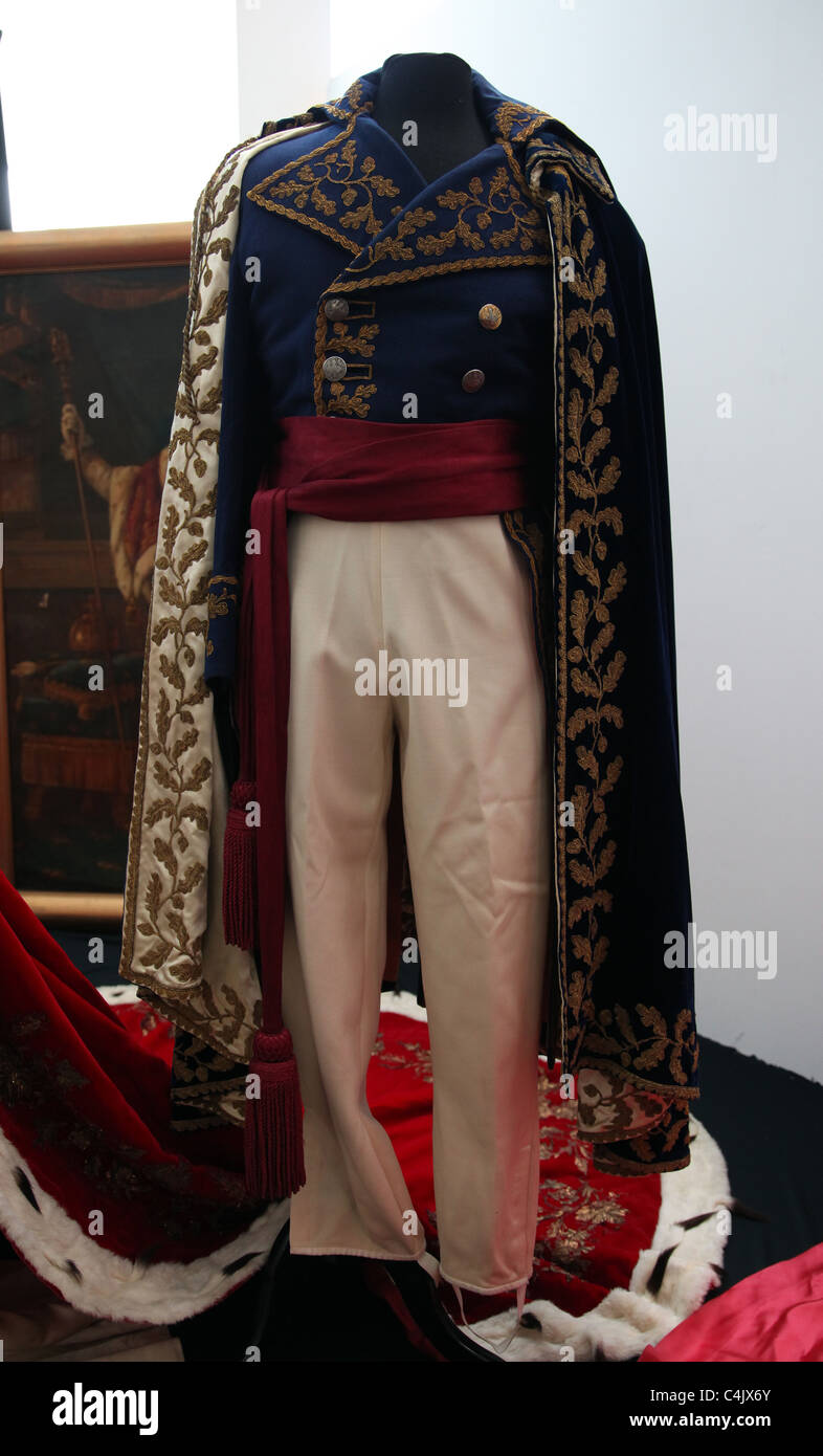 MICHAEL RENNIE uniforme dal DESIRSS Debbie Reynolds memorabilia di HOLLYWOOD AUCTION PREVIEW BEVERLY HILLS LOS ANGELES CALIFORNIA Foto Stock