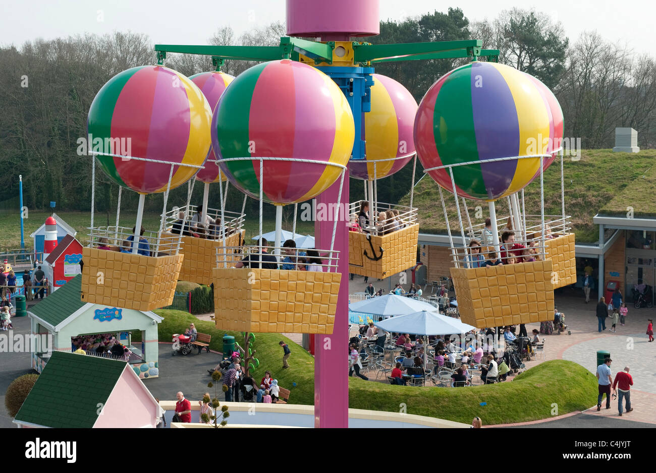 Peppa Pig world at Paultons Family Theme Park vicino a Southampton, in Inghilterra , NEL REGNO UNITO Foto Stock