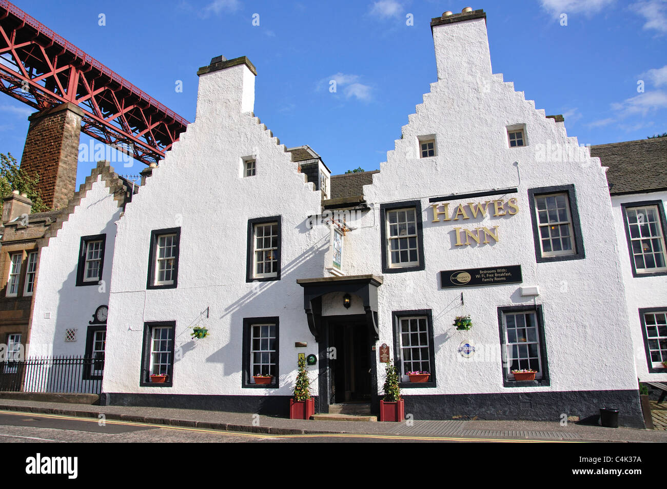 Hawes Inn di South Queensferry, Firth of Forth, Lothian, Scozia, Regno Unito Foto Stock
