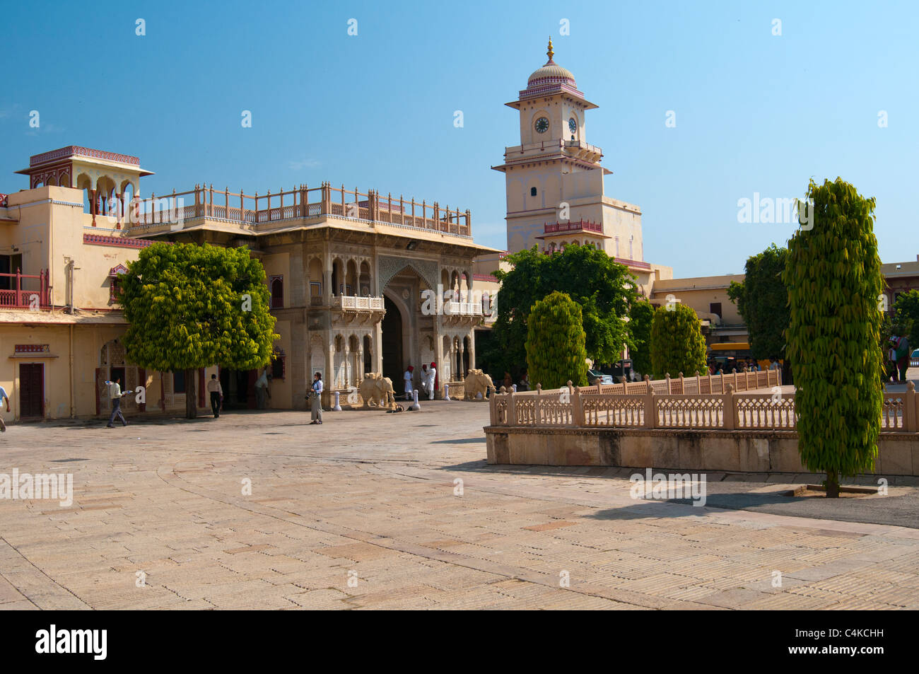 Palazzo di Città di Jai Singh II,Jaipur, Rajasthan, India, Asia del Sud Foto Stock