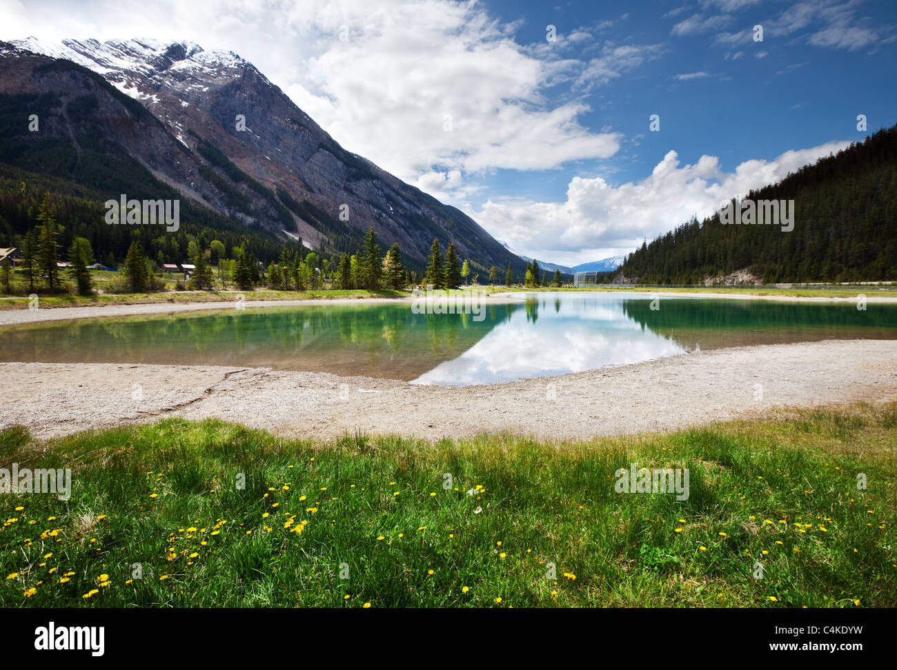 Piccolo lago in Canada Foto Stock