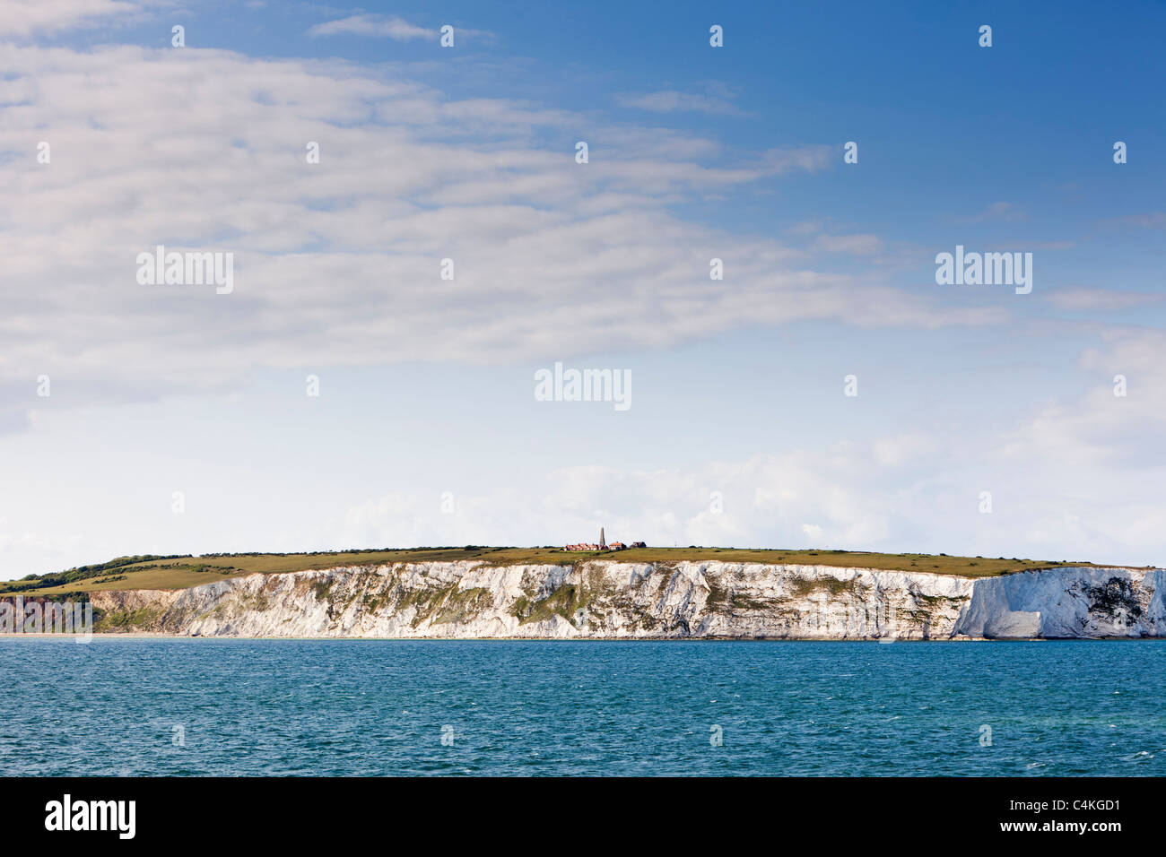 Whitecliff e Culver giù, Isle of Wight, England, Regno Unito Foto Stock
