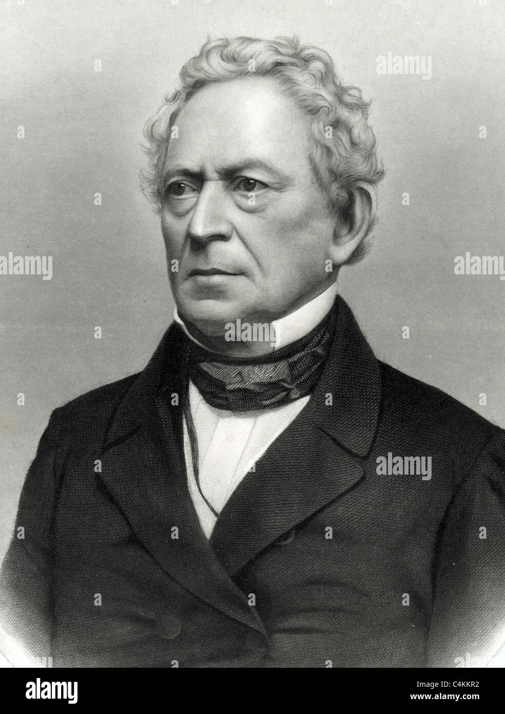 Edward Everett, uomo politico americano, 1860 Foto Stock