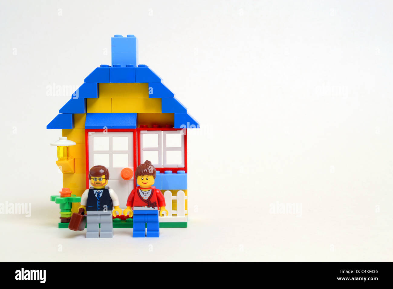 Casa mutui casa mutui Assicurazioni Foto Stock