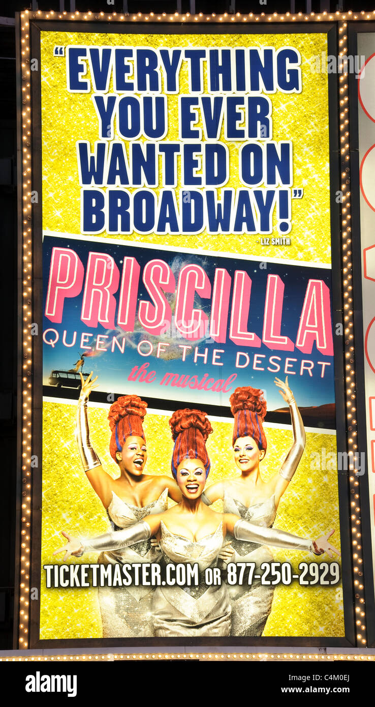 Times Square, 42th Street, New York 2011 Foto Stock