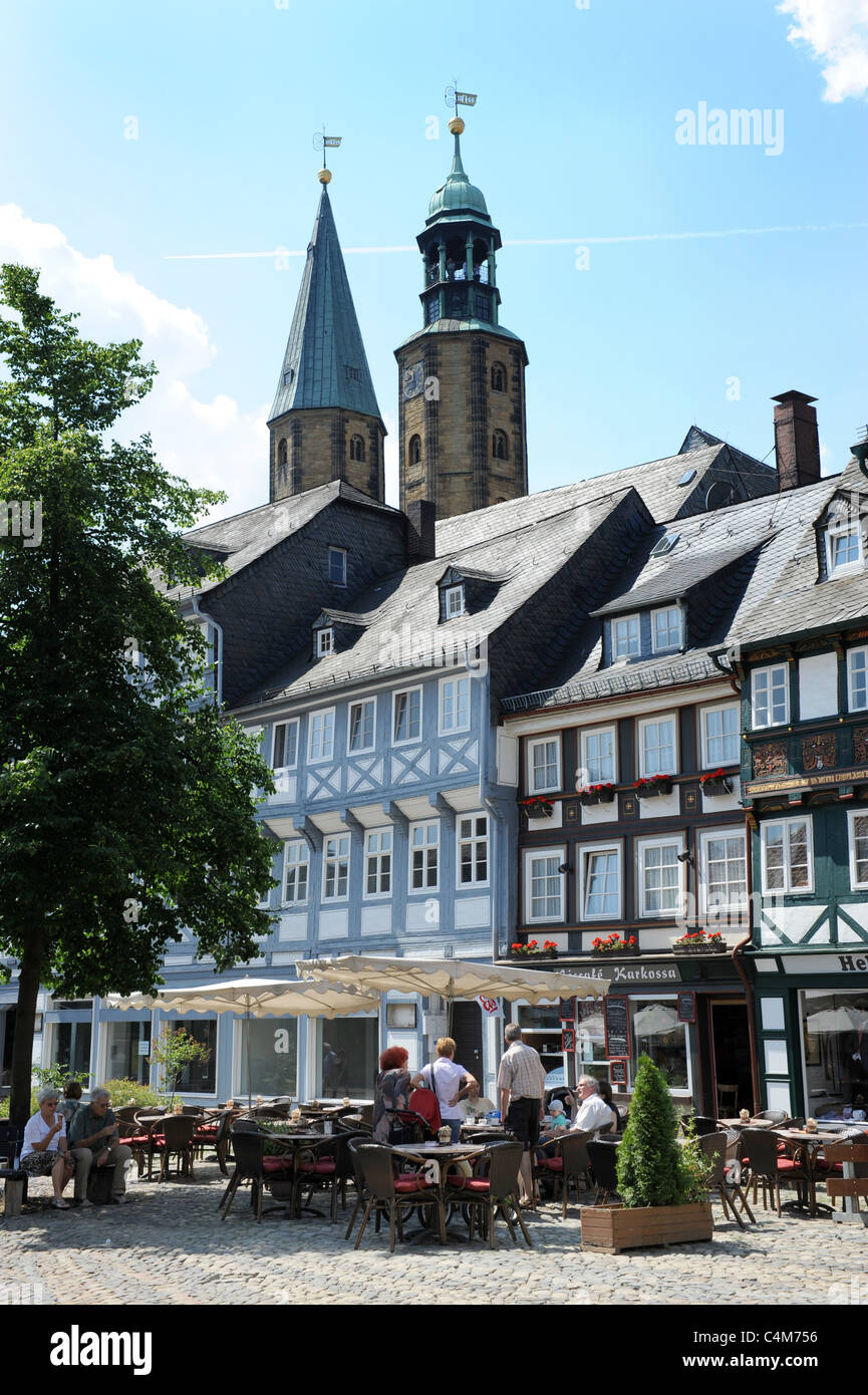 Goslar Bassa Sassonia Germania Deutschland Foto Stock
