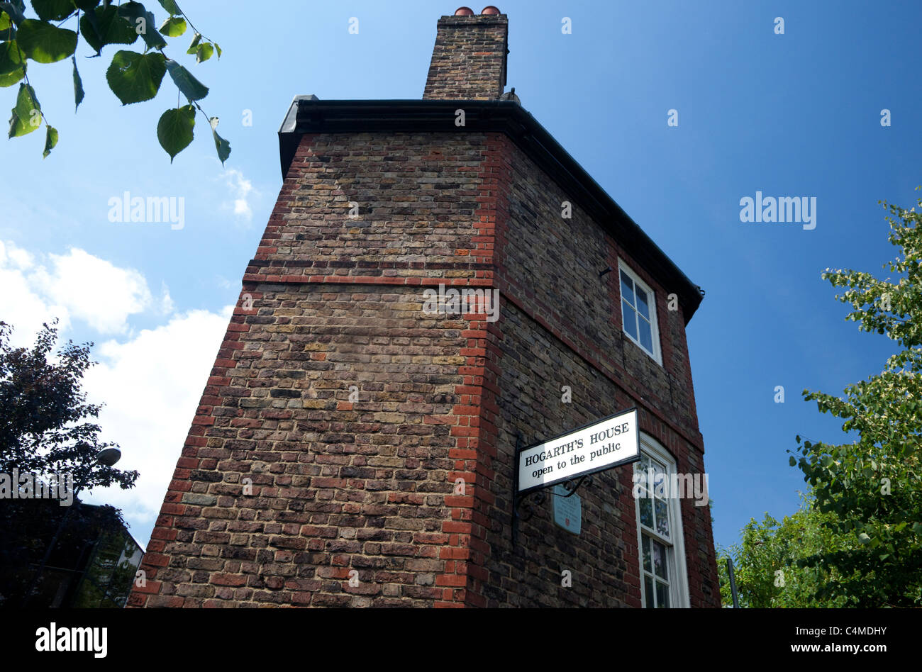 Casa di William Hogarth a Chiswick, West London Foto Stock