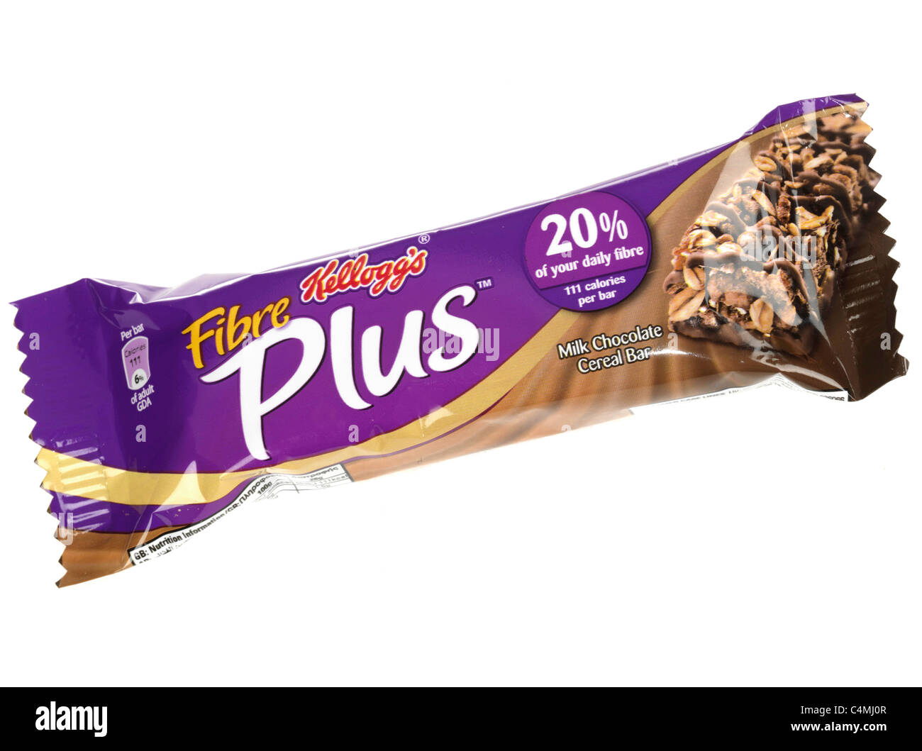Kellogg's fibre più barrette di cereali Foto Stock