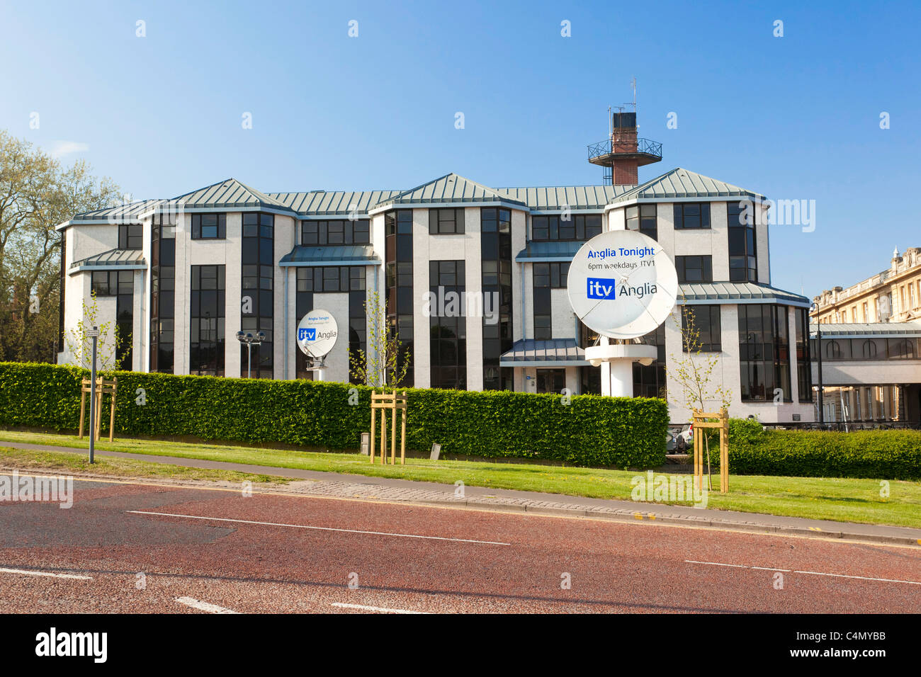 Anglia Television Centre in Norwich, Regno Unito Foto Stock