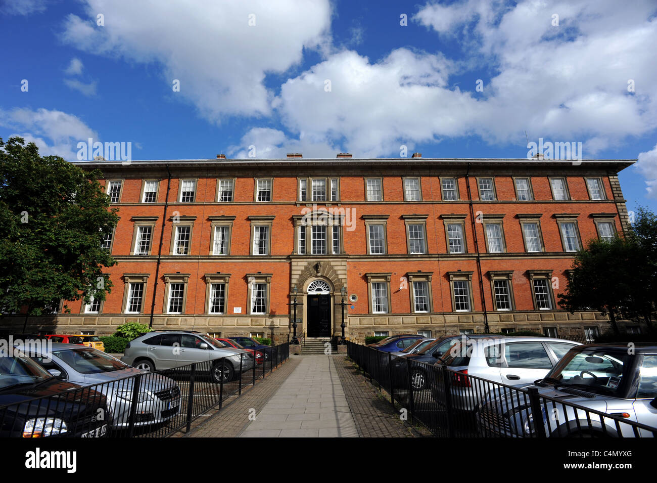 La Old York County Hospital ora convertiti in appartamenti Foto Stock