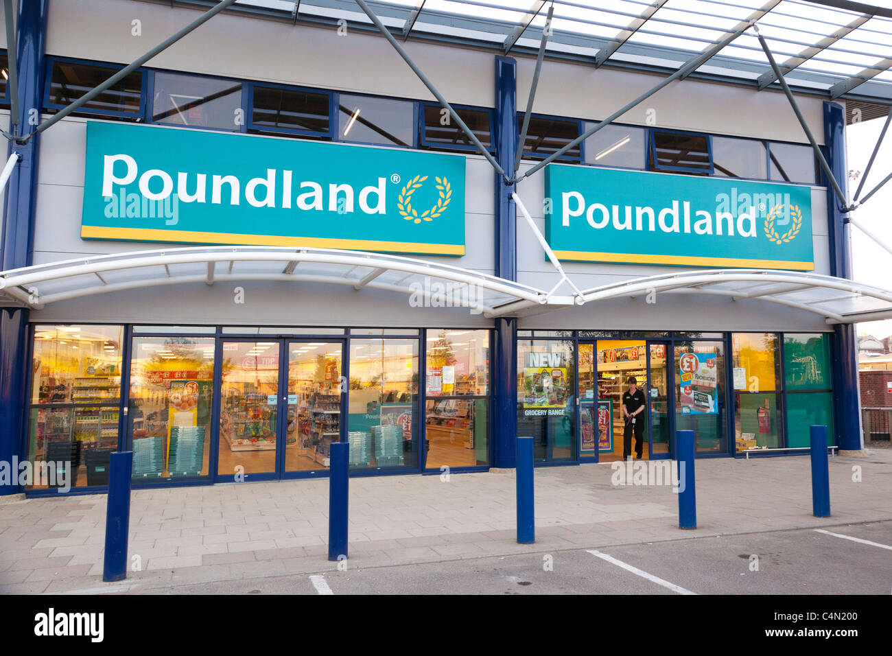 Sconto Poundland store nel Regno Unito Foto Stock