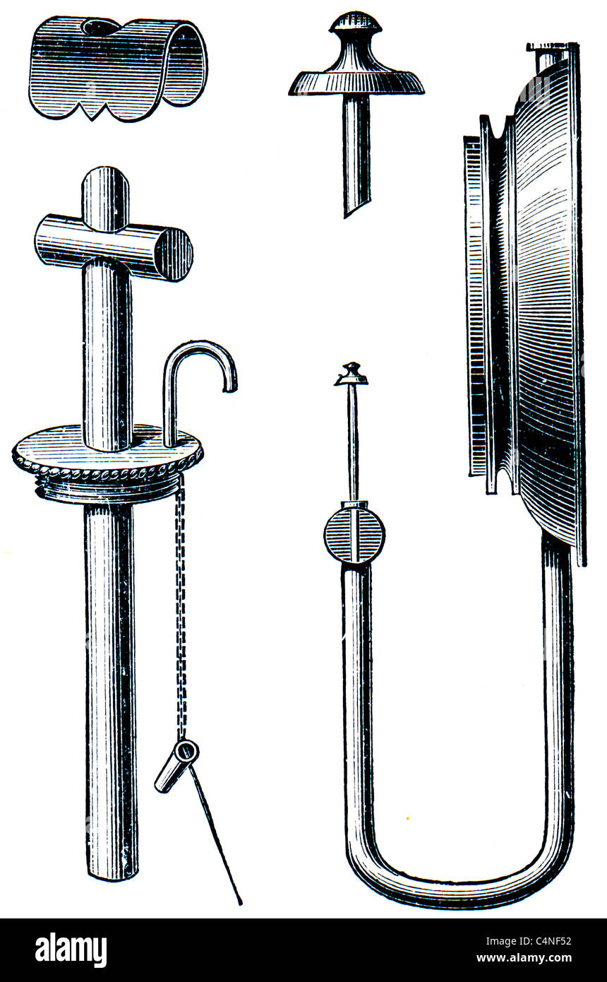 Lampada per oli leggeri Foto Stock